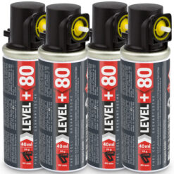 Gaskartusche 80mm für Stiftnagler Gasbetriebene Setzgeräte LEVEL+80 - 4 Stk.