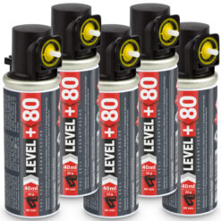 Gaskartusche 80mm für Stiftnagler Gasbetriebene Setzgeräte LEVEL+80 - 5 Stk.