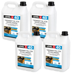 Trennmittel für Formen und Schalungen 20L Schalungsöl Umweltfreundlich Verfärbungsfrei Gips- Betontrennmittel LEVEL+40
