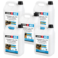 Trennmittel für Formen und Schalungen 25L Schalungsöl Umweltfreundlich Verfärbungsfrei Gips- Betontrennmittel LEVEL+40