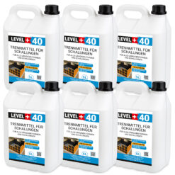 Trennmittel für Formen und Schalungen 30L Schalungsöl Umweltfreundlich Verfärbungsfrei Gips- Betontrennmittel LEVEL+40