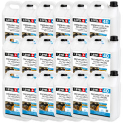 Trennmittel für Formen und Schalungen 90L Schalungsöl Umweltfreundlich Verfärbungsfrei Gips- Betontrennmittel LEVEL+40