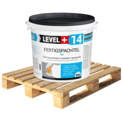 Spachtelmasse 480kg Palette 24 x20kg Q4 Glätt Finish Fertigspachtel Innen LEVEL+14
