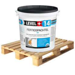 Spachtelmasse 600kg Palette 24 x25kg Q4 Glätt Finish Fertigspachtel Innen LEVEL+14