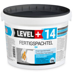 Fertigspachtel Spachtelmasse Finish Q1-Q4 Glätt Flächen Spachtelmasse 5Kg LEVEL+14