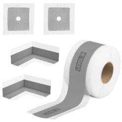 Dichtbandset Abdichtung Bandset Innenecken Manschetten Dichtset Wasserdicht Bad Dusche Set G10