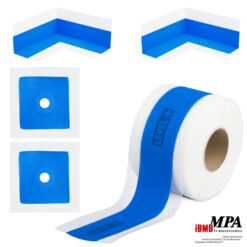 Dicht-Set Dichtband 5m Wandmanschetten Innenecken Bandset Abdichtung Frostbeständig Innen Außen SET B9