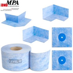 Dicht-Set Dichtband 10m Wandmanschetten Innenecken Bandset Abdichtung Frostbeständig Innen Außen SET B4