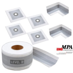 Dichtbandset Abdichtung Bandset Innenecken Manschetten Dichtset Elastische Zone Dichtecken Ausdehnbar LEVEL+ SET EZ6