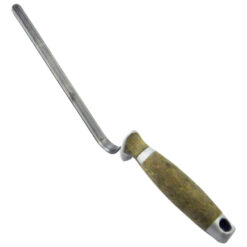 Hamburger Fugenkelle 10mm mit Ledergriff Fugeisen zum Verfugen von Ziegel CT04