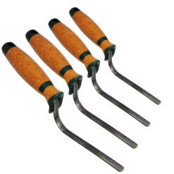 Hamburger Fugenkellen Set 6, 8, 10, 12 mm Hilfe beim Verfugen Fugeisen CT04