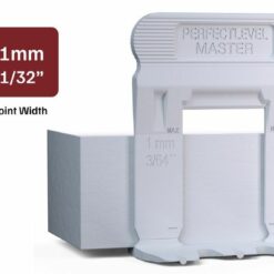 Zuglaschen 100 Stück Fugenbreite 1mm T-Lock Clips L Fliesenstärke 15-25mm Nivelliersystem Verlegehilfe PLM