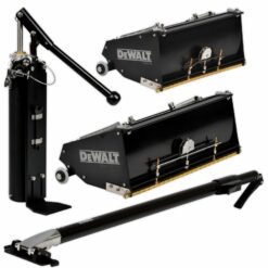 DeWALT Mega Flat Box Set Trockenbauwand Ladepumpe Fugenband Spachtelmasse 2-615