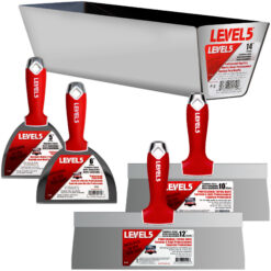 LEVEL5 Set Spachtelwerkzeuge Handwerkzeuge Trockenbauarbeiten Finish 5-600