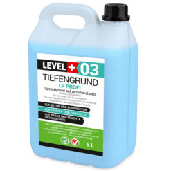 Tiefengrund LF Profi Grundierung 1:1 mit Wasser verdünnbar schnell trockend 5L LEVEL+03
