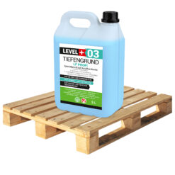 Tiefengrund 5L x108 Grundierung Bis 1:1 Mit Wasser Verdünnbar Palette 540L LEVEL+03