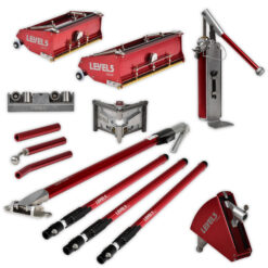 LEVEL5 Finishing Set Trockenbauwand Flatbox Ecken Roller Finisher SET 4-603