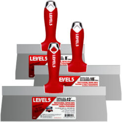 LEVEL5 Fassadenspachtel 3-Pack Stainless Steel Taping Knife 8