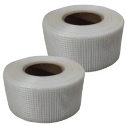 Gitterband 50mm Glasfaser Fugenband 2x45m selbstklebend Trockenbau Fugenstreifen