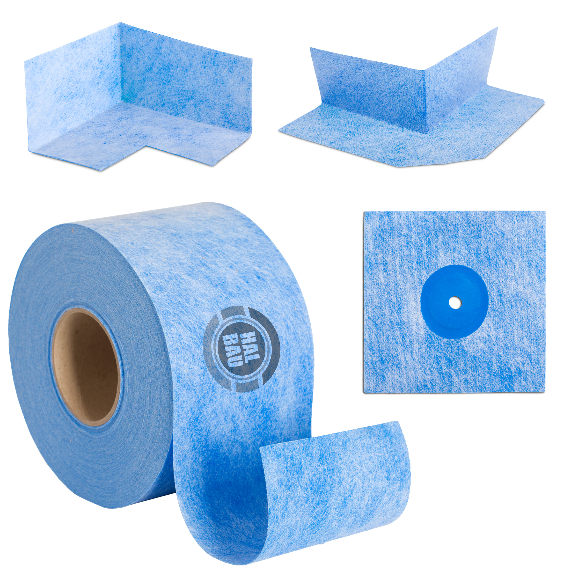 Dichtset Balkon Bad Abdichtung Flüssigfolie 12kg Dichtband Wasserdicht Set Aussen Innen H318 – Bild 8