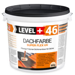 Alternative view of Dachfarbe elastische Sockelfarbe Dachlack UV-beständig Super Flex 20Kg Braun LEVEL+ L+46