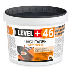 Alternative view of Dachfarbe elastische Sockelfarbe Dachlack UV-beständig Super Flex 8Kg Anthrazit LEVEL+ L+46