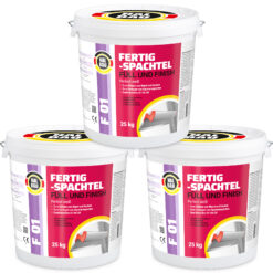 Fertigspachtel Füll Finish 75kg GK Fugenspachtel Innen Glätt Spachtel Weiß HALBAU F01