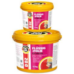 Flüssigfolie Flex 16Kg Wasserdichte Schicht Dichtfolie Außen Balkon Dusche Bad D02