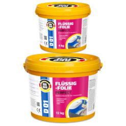Flüssigfolie in 1K Dichtfolie Abdichtfolie Abdichtung Bad Dusche Küche Wasserdicht 16Kg HALBAU D01