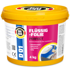 Alternative view of Flüssigfolie 4Kg Abdichtung Tiefengrund Dusche Bad Küche Farbroller 10cm SET H407