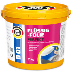 Alternative view of Flüssigfolie 7Kg Abdichtung Tiefengrund Dusche Bad Küche Farbroller 10cm SET H409