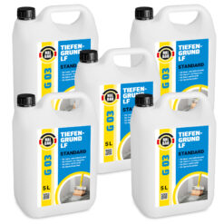 Tiefengrund LF Standard 25L Acryl-Grundierungsemulsion auf Wasserbasis Farben Tapeten HALBAU G03