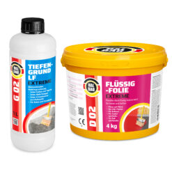 Dichtset Balkon Bad Abdichtung Flüssigfolie 4kg Dichtband Wasserdicht Set Aussen Innen H201