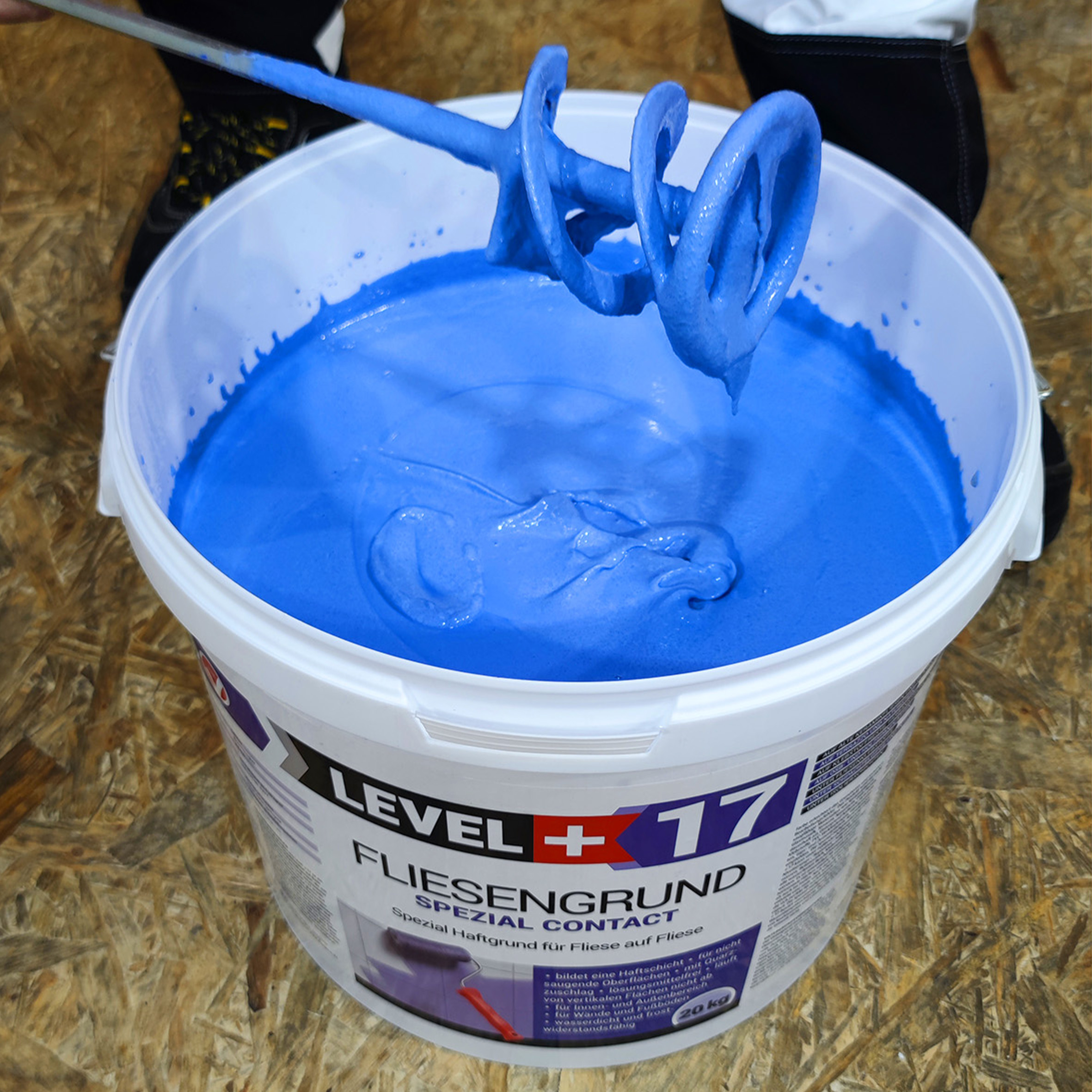 Fliesengrund 1,5Kg Fliese auf Fliese Spezial Haftgrund Fliesengrundierung LEVEL+17 – Bild 7