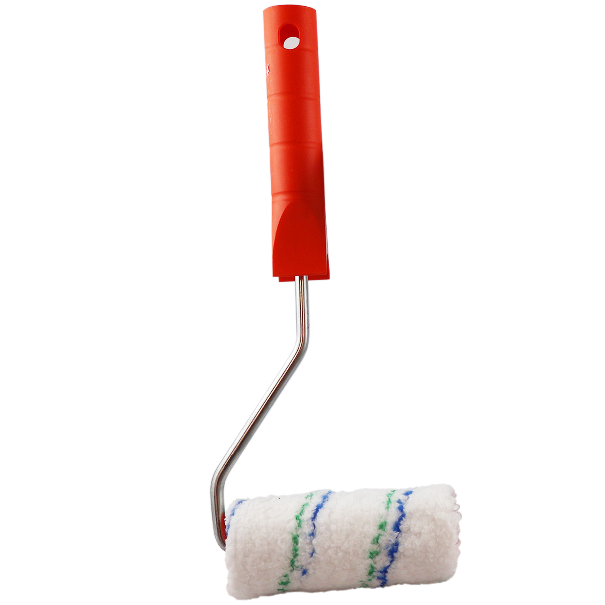 Dachfarbe 4kg Anthrazit Flexible Sockelfarbe Dachlack UV-beständig + Farbroller 10cm mit Bügel SET L+46 – Bild 3