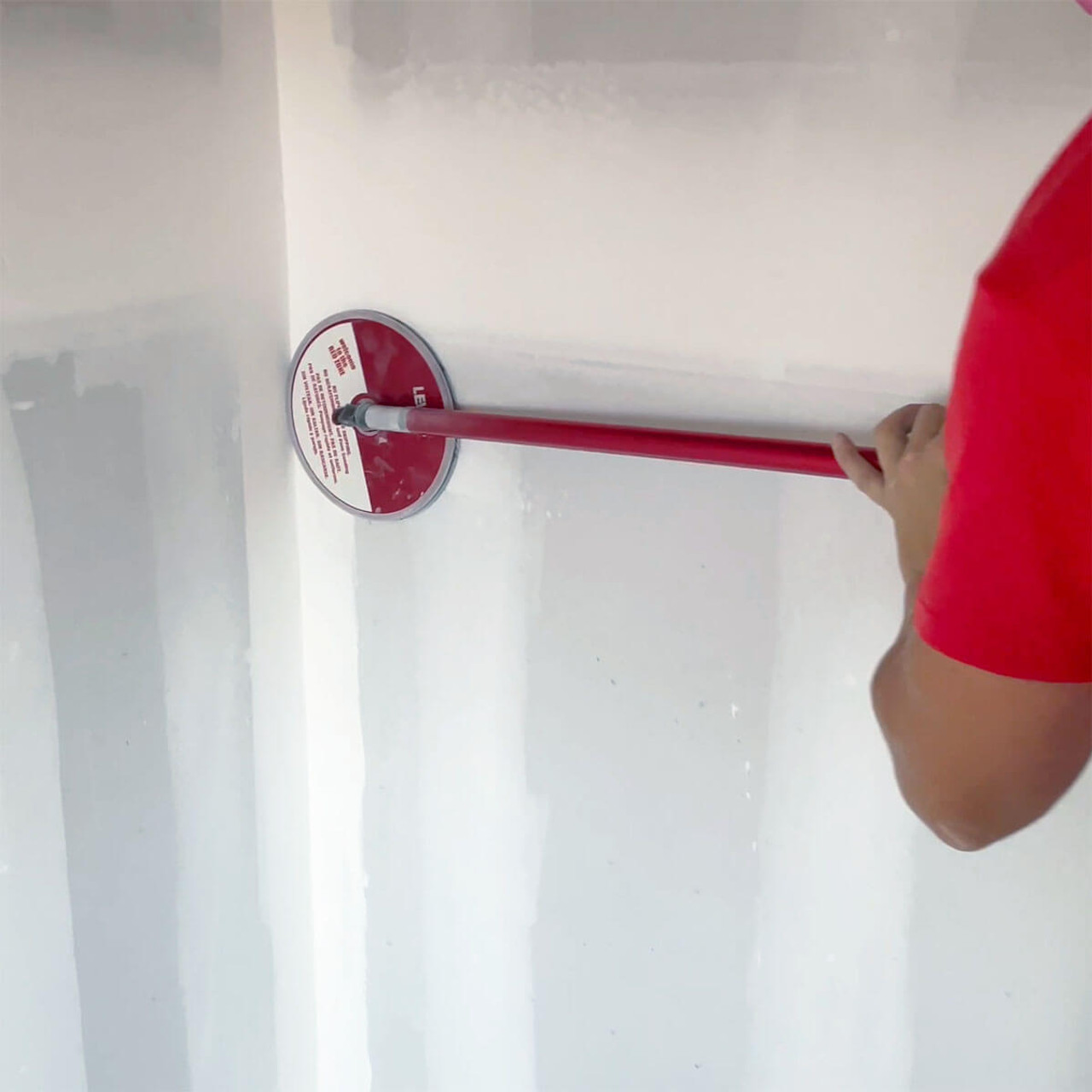 LEVEL5 Schleifstab für 9“ Schleifkopf Drehbar Trockenbauwand Finishing 5-343 – Bild 3