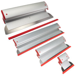 Flächenspachtel Set Profi 25cm-80cm Trockenbau Glätten Putz Spachteln Werkzeugset CT01
