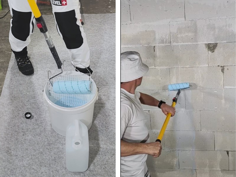 Flüssigfolie 7kg Dichtband 10m DichtSet Dusche Balkon Wassersperre Fliese SET84 – Bild 21