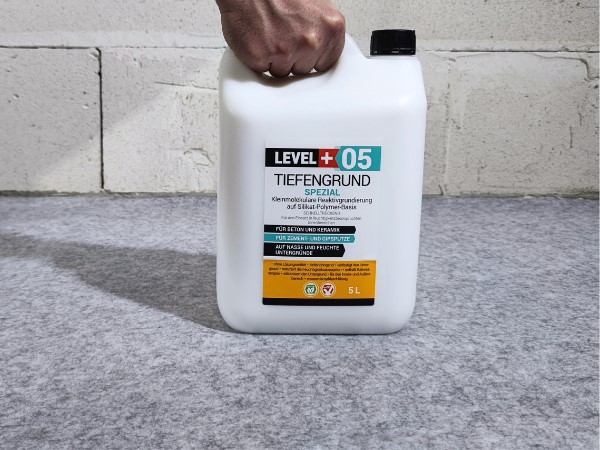 Tiefengrund Spezial Tiefengrund mit Kaliwasserglas Grundierung 4L LEVEL+05 – Bild 2
