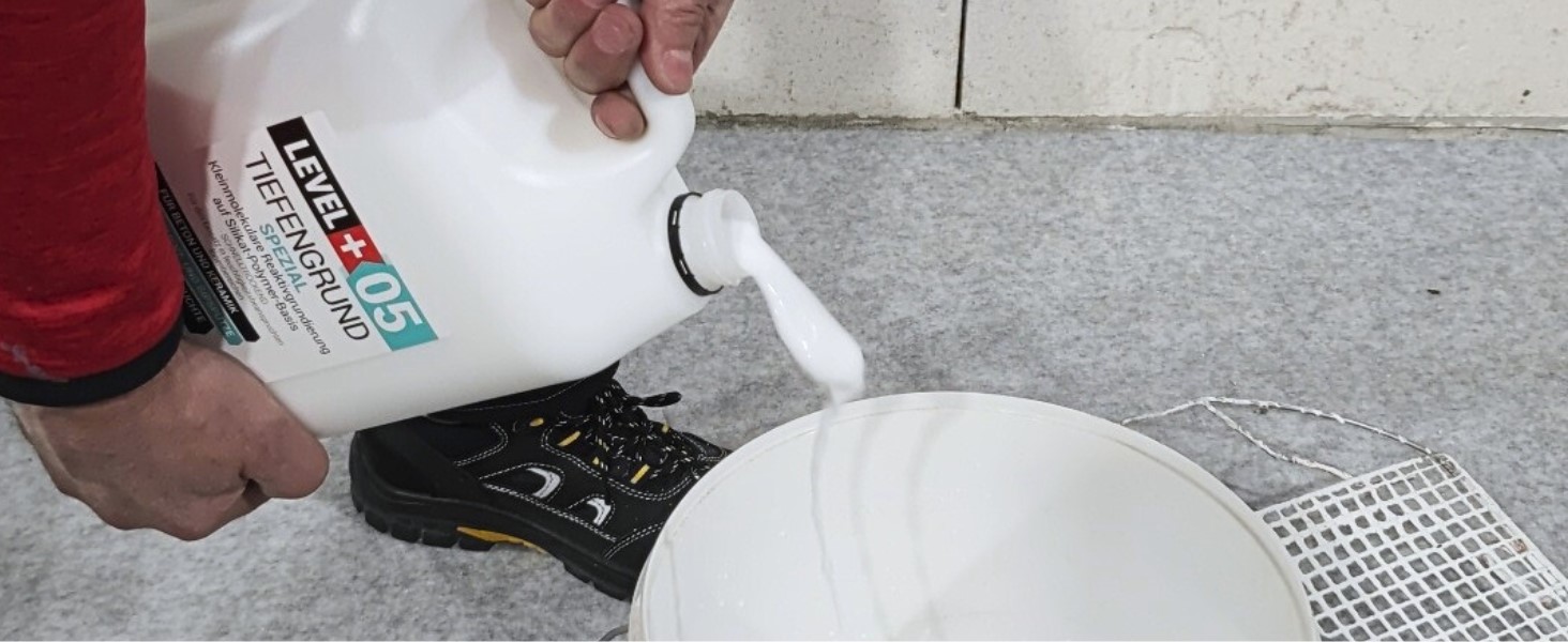 Tiefengrund Spezial Tiefengrund mit Kaliwasserglas Grundierung 4L LEVEL+05 – Bild 4