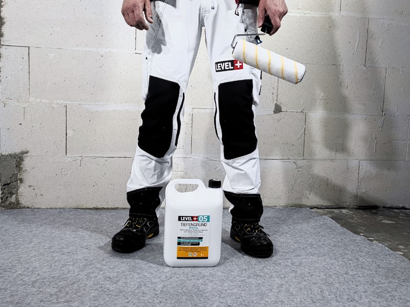 Tiefengrund Spezial Tiefengrund mit Kaliwasserglas Grundierung 4L LEVEL+05 – Bild 7