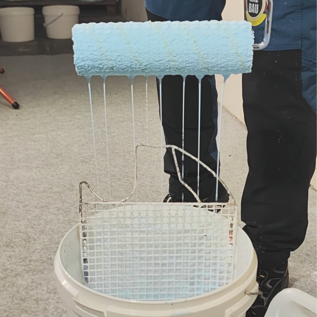 Tiefengrund 20L Perfect LF Wand Boden Voranstrich Primer HALBAU G01 + Farbroller 25cm – Bild 5