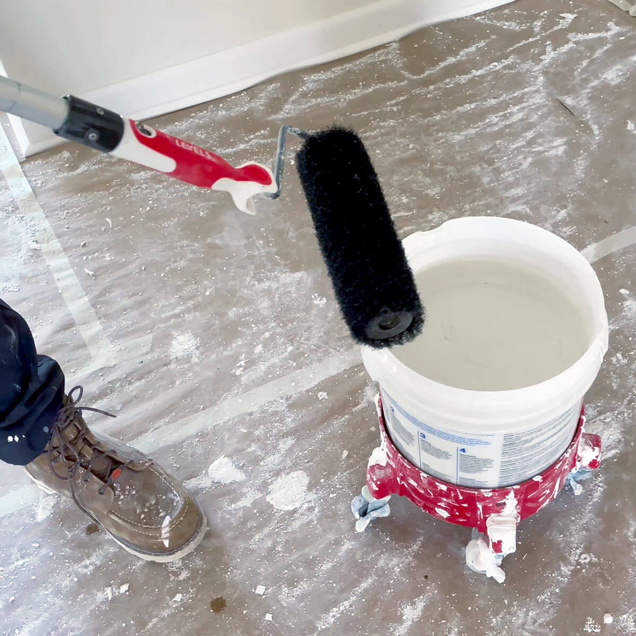 LEVEL5 Putzwalze Rollspachtel Eckputzwalze 2" Winkelwalze Spachtelmasse-Roller 4-006 – Bild 2