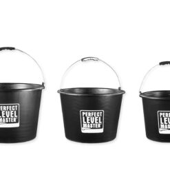 Baueimer Set 12L/16L/20L Mörteleimer Wiederverwendbar Fliesenleger Zubehör PLM