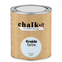Kreidefarbe Chalk-it (03) Quartz 0,75L Shaby Chic Möbel Holzlack Natur Vintage Möbellack