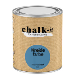 Kreidefarbe Chalk-it (12) Pacific Coast 0,75L Shaby Chic Möbel Holzlack Natur Vintage Möbellack