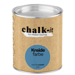Kreidefarbe Chalk-it (12) Pacific Coast 0,125L Shaby Chic Möbel Holzlack Natur Vintage Möbellack