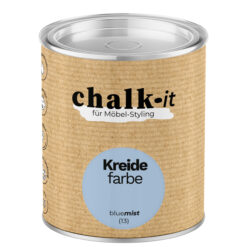 Kreidefarbe Chalk-it (13) Blue Mist 0,125L Shaby Chic Möbel Holzlack Natur Vintage Möbellack