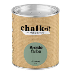 Kreidefarbe Chalk-it (19) Duck Egg 0,125L Shaby Chic Möbel Holzlack Natur Vintage Möbellack