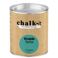 Kreidefarbe Chalk-it (20) Sea Waves 0,125L Shaby Chic Möbel Holzlack Natur Vintage Möbellack